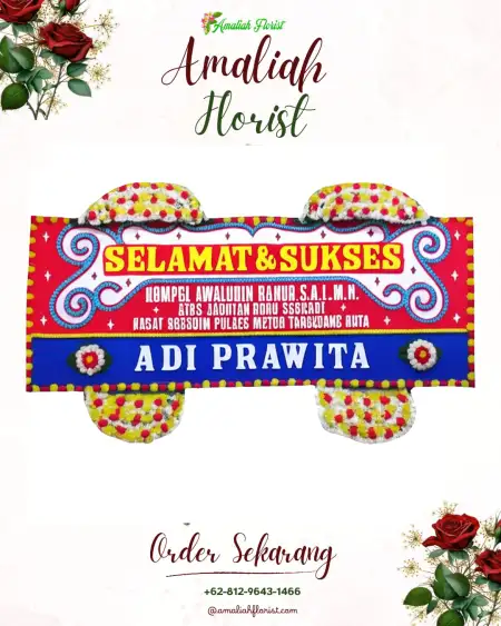 Papan Bunga Ucapan Selamat jember kota