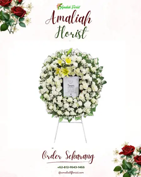 Krans Bunga Duka jember kota